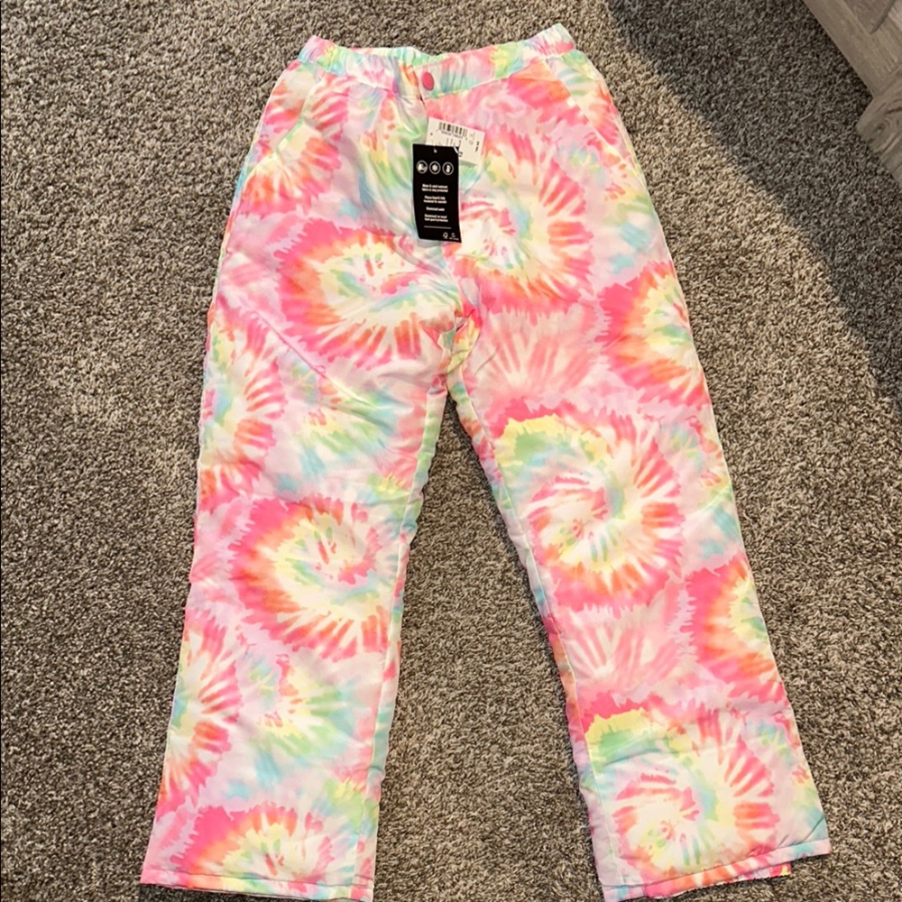 Colorful Tie-Dye Kids Bottoms